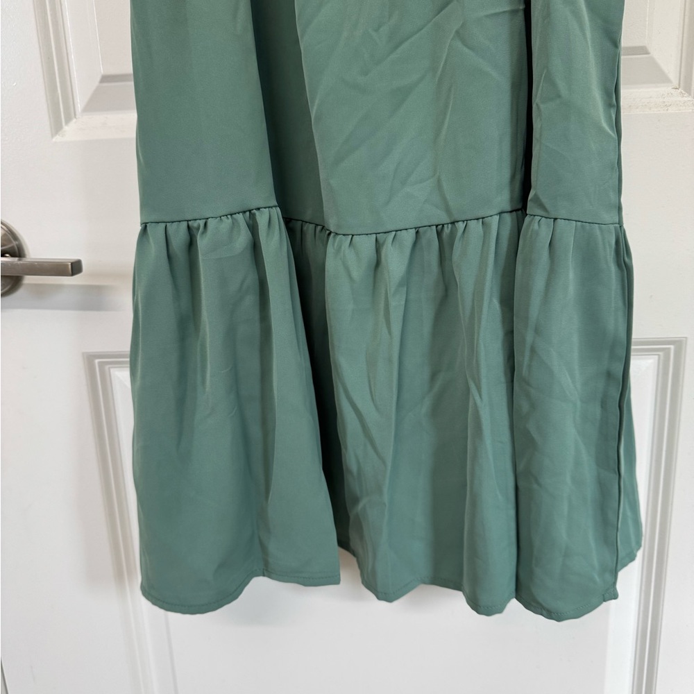Arshiner Kids Casual Dress - Teal - Picture 4 of 10